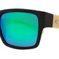 Wholesale - PL 7875 RVC - Rectangular Rigid Frame Flat Top Bamboo Polarized Sunglasses with Color Mirror Lens - Dynasol Eyewear