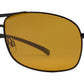 Wholesale - PL 962 - Aluminum Rectangular Aviator Polarized Sunglasses - Dynasol Eyewear