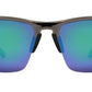 Wholesale - PL 983 RVC - Aluminum Rectangular Half Rimmed Sports Rimless Polarized Sunglasses with Color Mirror Lens - Dynasol Eyewear