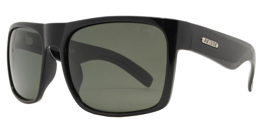 Wholesale - PL Helm - Polarized Flat Top Large Square Plastic Polarized Sunglasses - Dynasol Eyewear