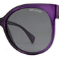 Wholesale - PL Milano - Polarized Women Round Horn Rimmed Plastic Sunglasses - Dynasol Eyewear