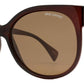 Wholesale - PL Milano - Polarized Women Round Horn Rimmed Plastic Sunglasses - Dynasol Eyewear