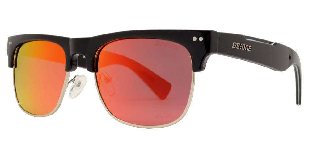 Wholesale - PL Neron - Polarized Classic Horned Rimmed Half Frame Plastic Sunglasses - Dynasol Eyewear