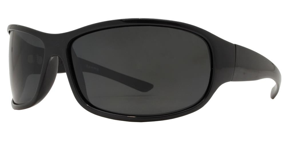 Wholesale - PL Tommy - Polarized Men Sport Wrap Around Plastic Sunglasses - Dynasol Eyewear