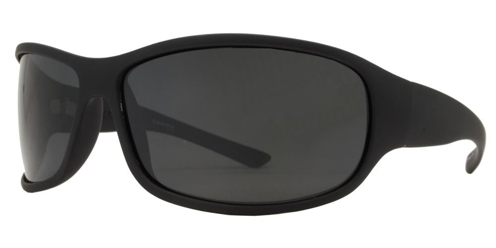 Wholesale - PL Tommy - Polarized Men Sport Wrap Around Plastic Sunglasses - Dynasol Eyewear