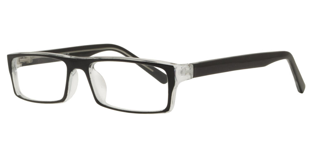 RS 1310 +1.25 - Rectangular Plastic Reading Glasses