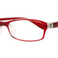 RS 1314 +2.00 - Plastic Rectangular Reading Glasses