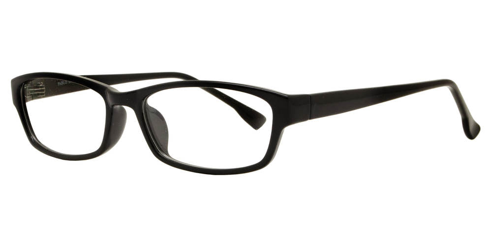 Wholesale - PZ 1317 - Rectangular Plastic Clear Lens Sunglasses - Dynasol Eyewear