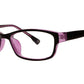 Wholesale - PZ 1317 - Rectangular Plastic Clear Lens Sunglasses - Dynasol Eyewear