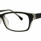 Wholesale - PZ 1327 - Plastic Rectangular Sunglasses with Clear Lens - Dynasol Eyewear