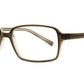Wholesale - PZ 1354 - Rectangular Plastic Sunglasses with Clear Lens - Dynasol Eyewear