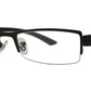 Wholesale - PZ 1470 - Semi Rimless Clear Lens Sunglasses - Dynasol Eyewear