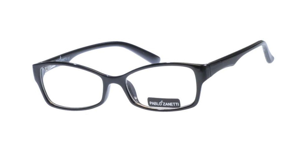 Wholesale - PZ 1485 - Rectangular Horn Rimmed Clear Lens Plastic Sunglasses - Dynasol Eyewear