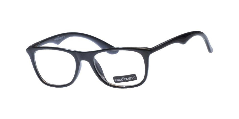 Wholesale - PZ 1486 - Flat Top Classic Horn Rimmed Clear Lens Plastic Sunglasses - Dynasol Eyewear