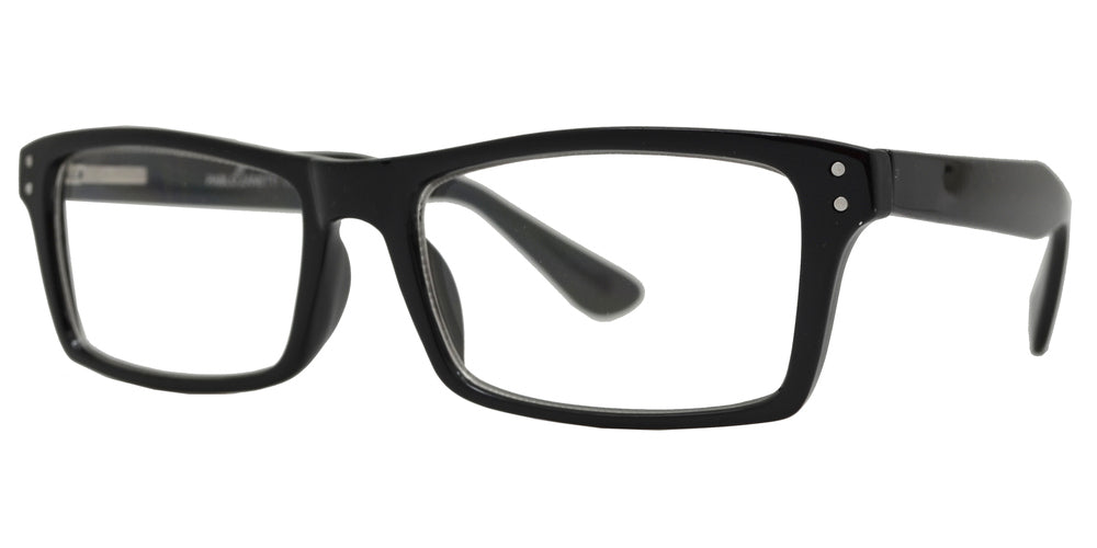 Wholesale - PZ 4200 ST - Rectangular Plastic Clear Lens Sunglasses - Dynasol Eyewear