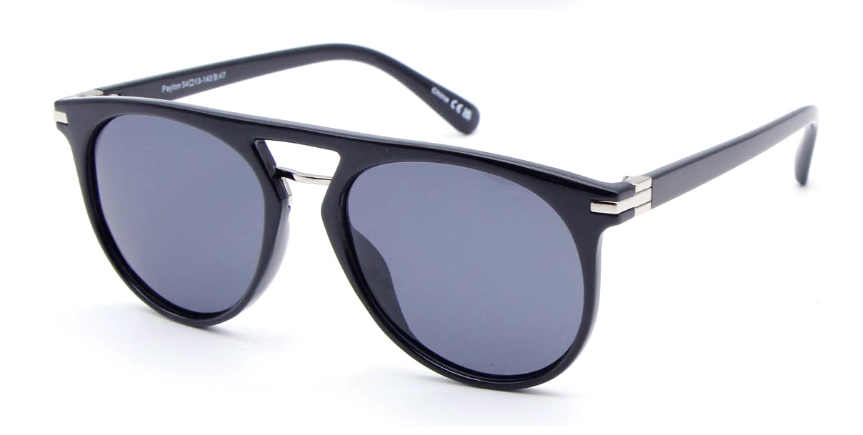 PL Payton - Polarized Flat Top Aviator Plastic Sunglasses