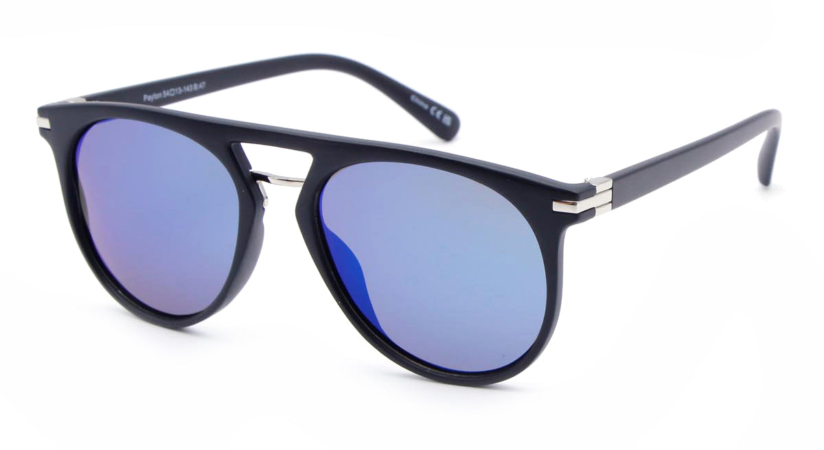 PL Payton - Polarized Flat Top Aviator Plastic Sunglasses