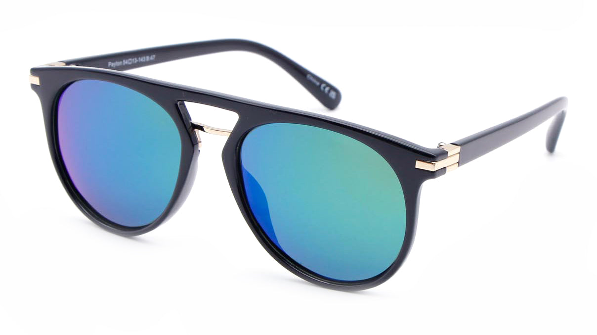 PL Payton - Polarized Flat Top Aviator Plastic Sunglasses