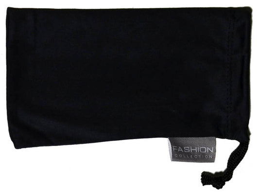 Fashion Microfiber Pouch - Black