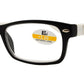 Wholesale - RS 1112 - Rectangular Classic Horn Rimmed Two Tone Plastic Reading Glasses - Dynasol Eyewear