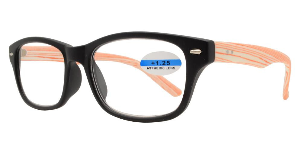 Wholesale - RS 1144 - Plastic Horn Rimmed Reading Glasses - Dynasol Eyewear