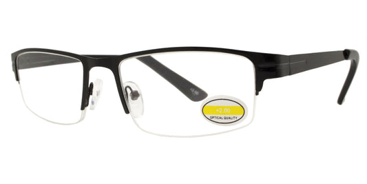 RS 1205 - Rectangular Metal Reading Glasses