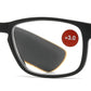 RS 1208 - Plastic Rectangular Reading Glasses with Spring Hinge