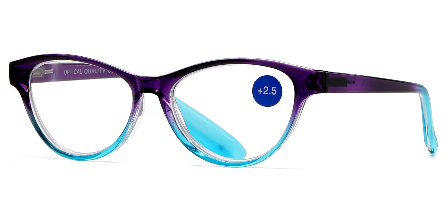 RS 1275 - Plastic Cat Eye Reading Glasses