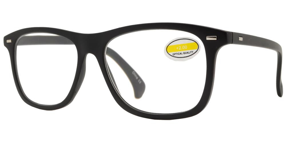 Wholesale - RS 1001 - Classic Horn Rimmed Slim Plastic Reading Glasses - Dynasol Eyewear