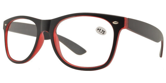 Wholesale - RS 1006 - Classic Horn Rimmed Two Tone Plastic Reading Glasses - Dynasol Eyewear