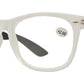 Wholesale - RS 1006 - Classic Horn Rimmed Two Tone Plastic Reading Glasses - Dynasol Eyewear
