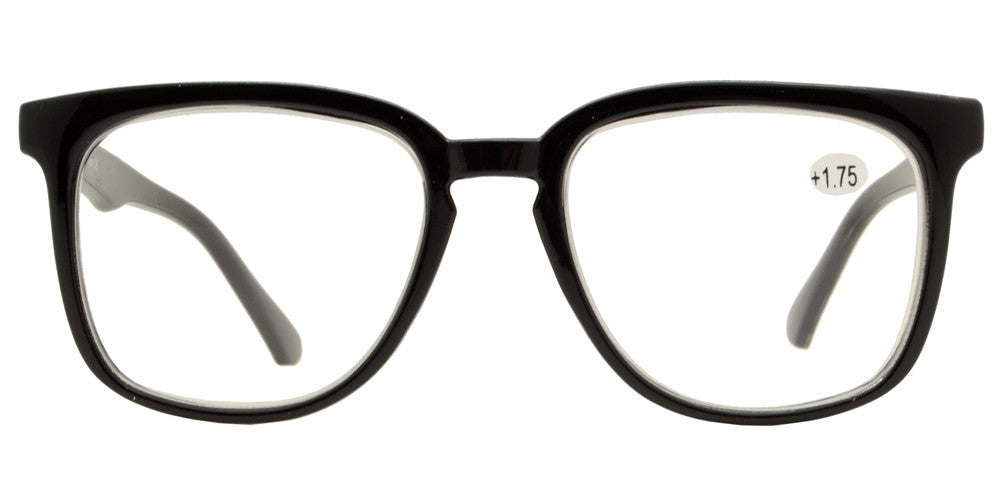 Wholesale - RS 1024 - Classic Horn Rimmed Cat Eye Plastic Reading Glasses - Dynasol Eyewear