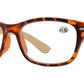 Wholesale - RS 1133 - Classic Horn Rimmed with Bamboo Temple Plastic Reading Glasses - Dynasol Eyewear