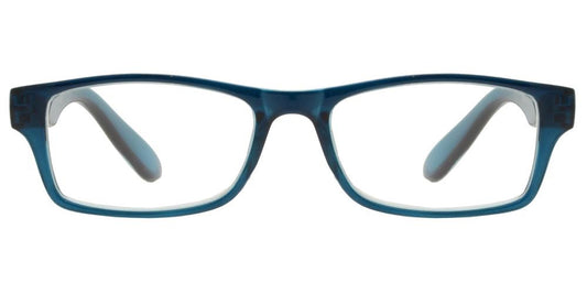 Wholesale - RS 1139 - Classic Rectangular Horn Rimmed Plastic Reading Glasses - Dynasol Eyewear