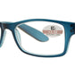Wholesale - RS 1139 - Classic Rectangular Horn Rimmed Plastic Reading Glasses - Dynasol Eyewear