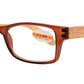 Wholesale - RS 1149 - Wood Printed Plastic Reading Glasses - Dynasol Eyewear