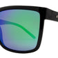 Wholesale - PL Ryder - Polarized Men Flat Top Large Square Sport Plastic Sunglasses - Dynasol Eyewear
