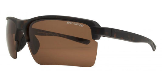 Wholesale - PL Wing - Polarized Men Half Rimmed Sport Wrap Around Plastic Sunglasses - Dynasol Eyewear