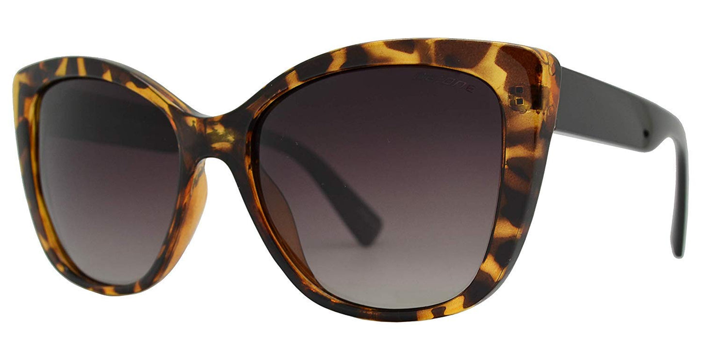 PL 6176 - Polarized Women Cat Eye Plastic Sunglasses