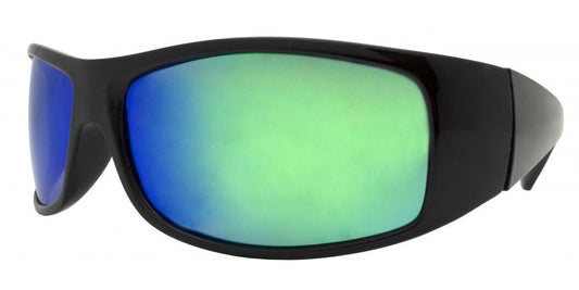 Wholesale - PL Epic - Polarized Men Wide Wrap Around Sport Plastic Sunglasses - Dynasol Eyewear