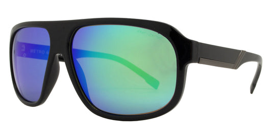 Wholesale - PL Metro - Polarized Men Retro Aviator Plastic Sunglasses - Dynasol Eyewear