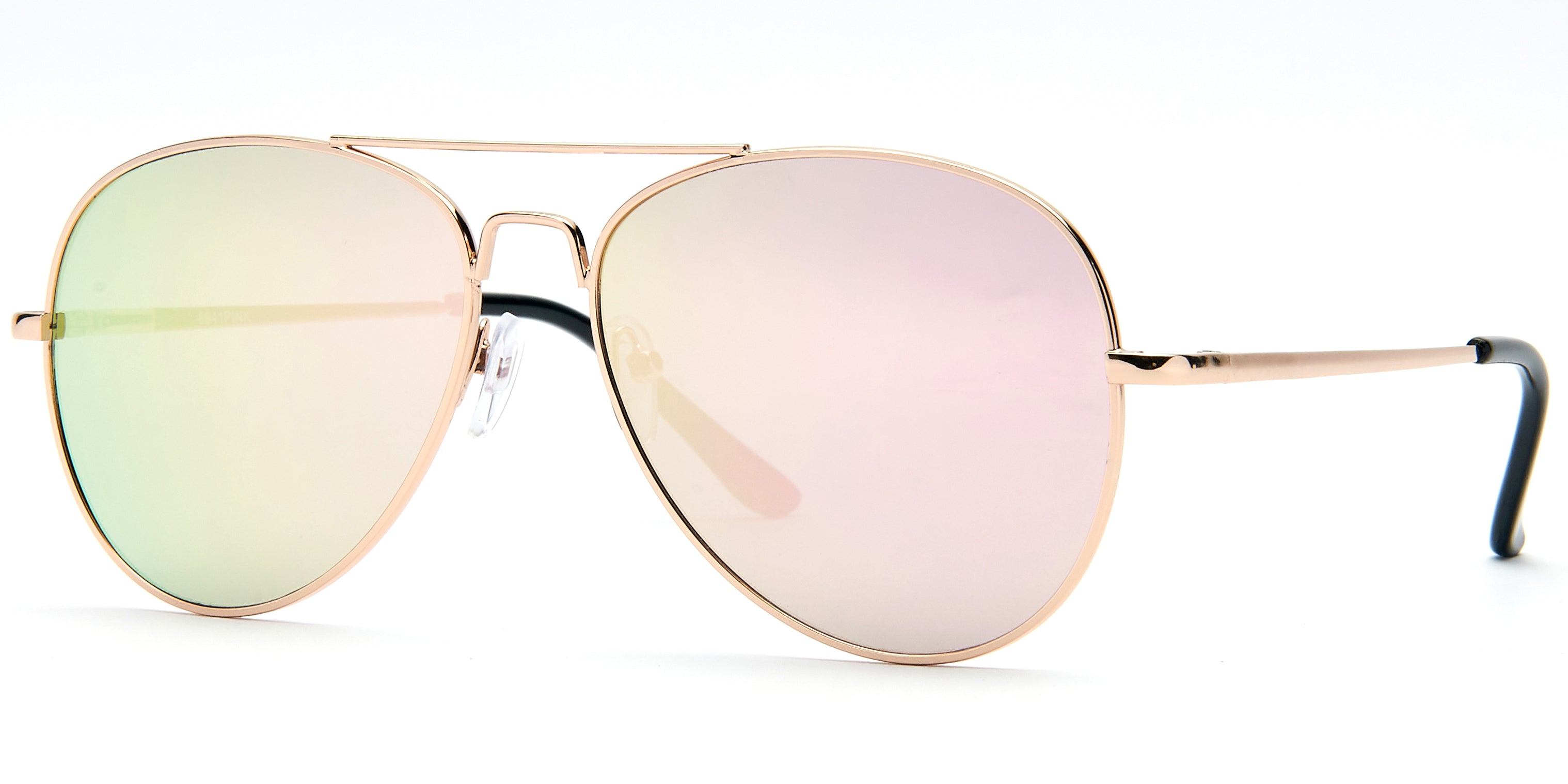 Ray-Ban Aviator 3025 112/4T Pink Mirror Sunglasses - Pretavoir