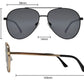 FC 6514 - Thick Frame Oval Shaped Sunglasses