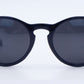 PL Tyler - Polarized Round Horn Rimmed with Keyhole Plastic Sunglasses